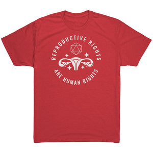 D20 Reproductive Rights T-shirt - Gemmed Firefly