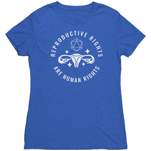 D20 Reproductive Rights T-shirt - Gemmed Firefly