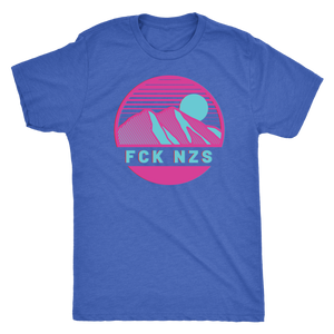 FCK NZS Vapor Mountains Shirt T-shirt - Gemmed Firefly