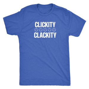 Clickity Clackity T-shirt - Gemmed Firefly