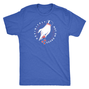 Definitely Not On Drugs T-shirt - Gemmed Firefly