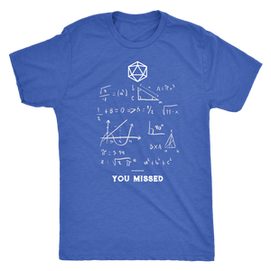 Dungeon Math T-shirt - Gemmed Firefly