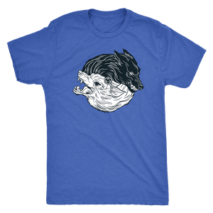 Two Wolves to Feed T-shirt - Gemmed Firefly