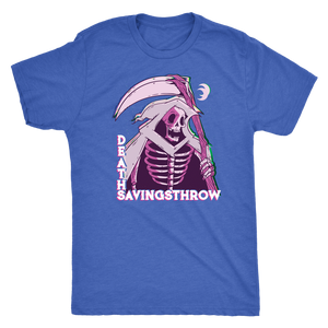 Death Save Glitch Reaper T-shirt - Gemmed Firefly