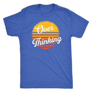 Overthinking Retro Sun T-shirt - Gemmed Firefly