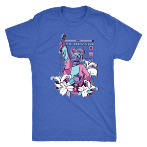 The Magician Tarot in Cyber Vapor T-shirt - Gemmed Firefly