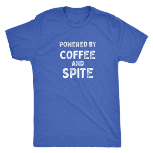 Powered By Coffee and Spite T-shirt - Gemmed Firefly