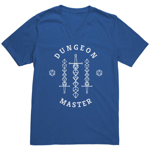 Dungeon Master Dice Sword Desire T-shirt - Gemmed Firefly