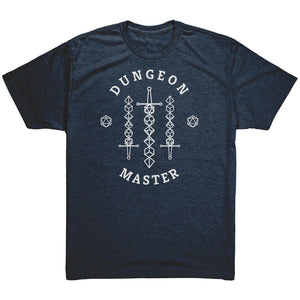 Dungeon Master Dice Sword Desire T-shirt - Gemmed Firefly