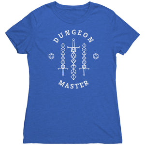Dungeon Master Dice Sword Desire T-shirt - Gemmed Firefly