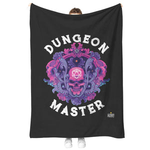 Dungeon Master Skull Blanket Blankets  - Gemmed Firefly