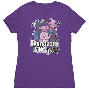 Dungeons and Dogs T-shirt - Gemmed Firefly