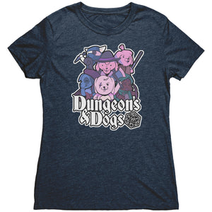 Dungeons and Dogs T-shirt - Gemmed Firefly