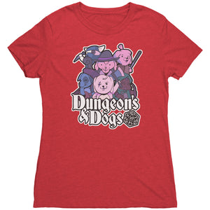 Dungeons and Dogs T-shirt - Gemmed Firefly