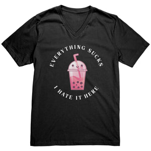 Everything Sucks Boba Elixer T-shirt - Gemmed Firefly