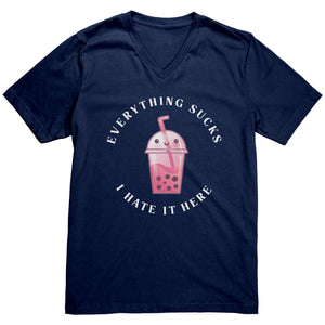 Everything Sucks Boba Elixer T-shirt - Gemmed Firefly