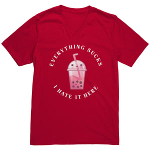 Everything Sucks Boba Elixer T-shirt - Gemmed Firefly