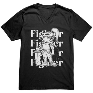 Fighter Chibi Lavish T-shirt - Gemmed Firefly