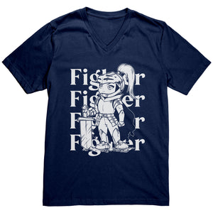 Fighter Chibi Lavish T-shirt - Gemmed Firefly