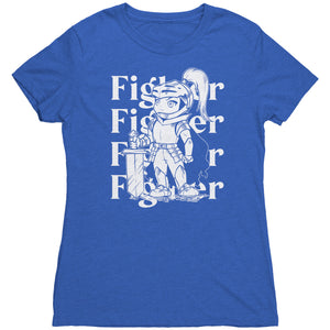 Fighter Chibi Lavish T-shirt - Gemmed Firefly