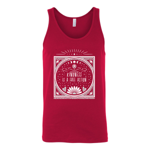 Kindness is a Free Action T-shirt - Gemmed Firefly