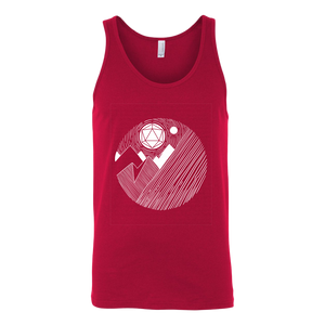 D20 Mountains Majesty T-shirt - Gemmed Firefly