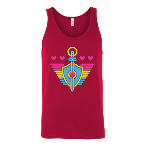 Pansexual Paladin (Badge Only) T-shirt - Gemmed Firefly