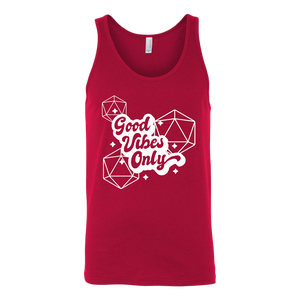 Good Vibes Only D20s T-shirt - Gemmed Firefly