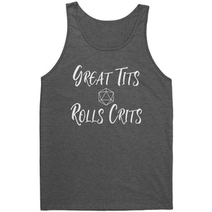 Great Tits Rolls Crits T-shirt - Gemmed Firefly