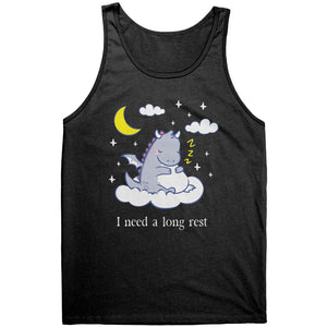 I Need a Long Rest Sleepy Dragon T-shirt - Gemmed Firefly