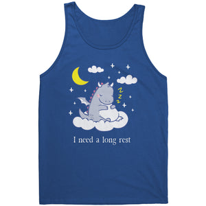 I Need a Long Rest Sleepy Dragon T-shirt - Gemmed Firefly