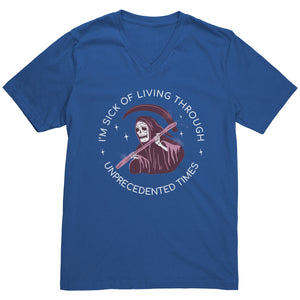 I'm Sick of Living Through Unprecedented Times Reaper T-shirt - Gemmed Firefly