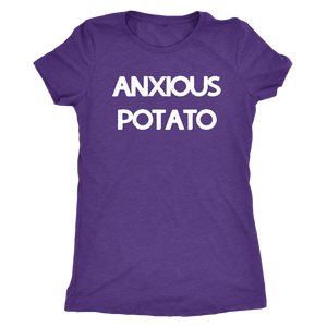 Anxious Potato T-shirt - Gemmed Firefly