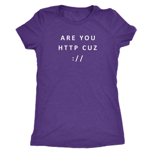 Are you HTTP T-shirt - Gemmed Firefly