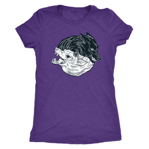 Two Wolves to Feed T-shirt - Gemmed Firefly