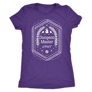 Dungeon Master Rune Crest T-shirt - Gemmed Firefly