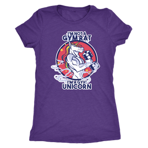 Gym Unicorn T-shirt - Gemmed Firefly