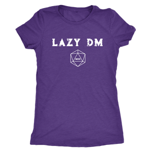 Lazy DM Meh D20 T-shirt - Gemmed Firefly