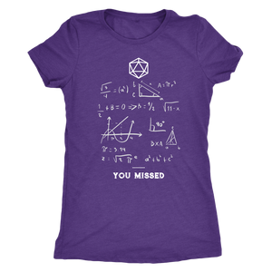 Dungeon Math T-shirt - Gemmed Firefly