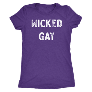 Wicked Gay T-shirt - Gemmed Firefly