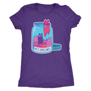 Anti-Depressants Bottle T-shirt - Gemmed Firefly