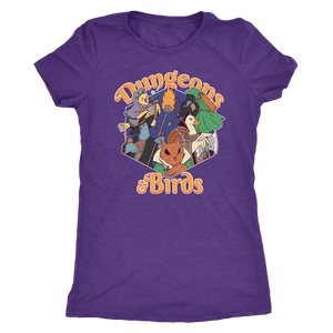 Dungeons and Birds T-shirt - Gemmed Firefly