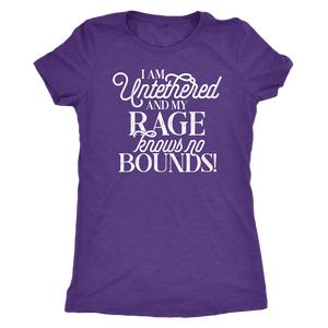 I am Untethered and My Rage Knows No Bounds Shirt T-shirt - Gemmed Firefly