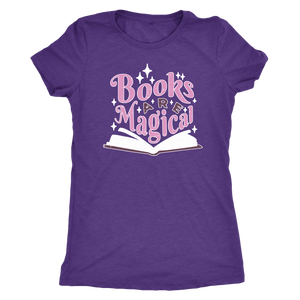 Books are Magical T-shirt - Gemmed Firefly