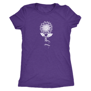 Fuck It Sunflower Script Shirt T-shirt - Gemmed Firefly