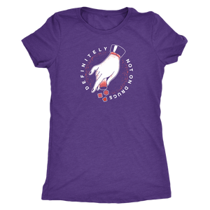 Definitely Not On Drugs T-shirt - Gemmed Firefly