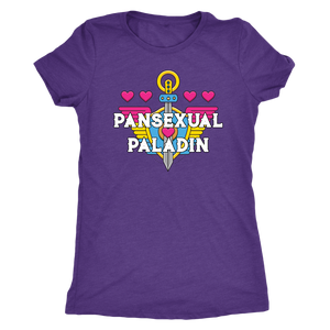 Pansexual Paladin T-shirt - Gemmed Firefly