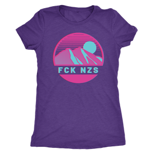 FCK NZS Vapor Mountains Shirt T-shirt - Gemmed Firefly
