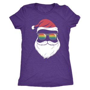 LGBT PRIDE Santa Shirt T-shirt - Gemmed Firefly