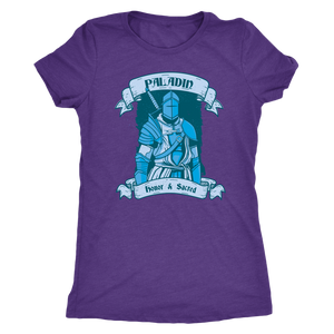 Paladin in Blue Vapor T-shirt - Gemmed Firefly